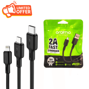 Duraline 2  MICRO/TYPE C/IOS - OFFRE 30 PCS