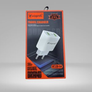شارجور  - ZAGREB MICRO 2 PORT USB