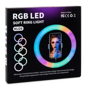MJ26 RING LIGHT - 26CM  RGB
