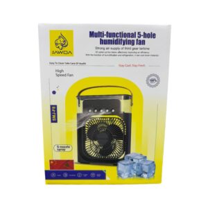 Ventilateur De Climatiseur Portable, Refroidisseur D'air évaporatif, Avec Lumière LED 7 Couleurs